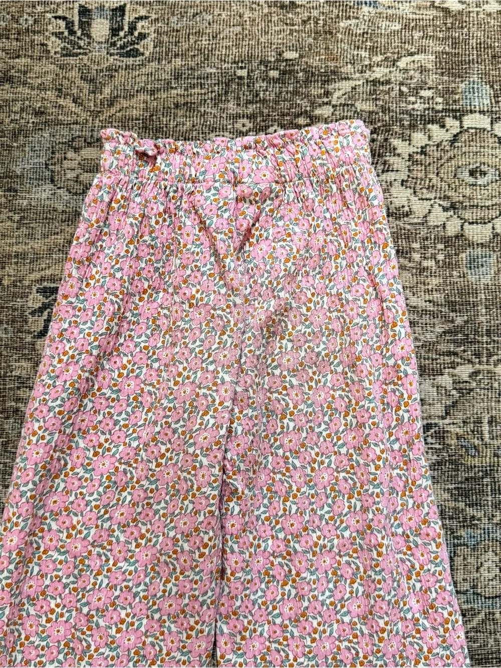 Zara Kid’s Pink Floral 2-Piece Set Size 4-5 Years